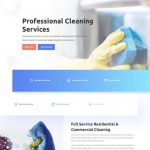 طراحی سایت شرکت نظافتی