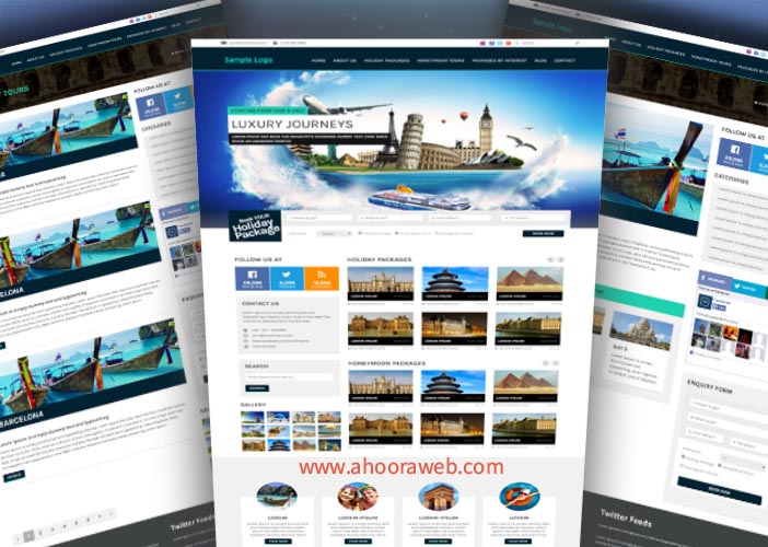 مزیت طراحی سایت برای آژانس هواپیمایی اهوراوب